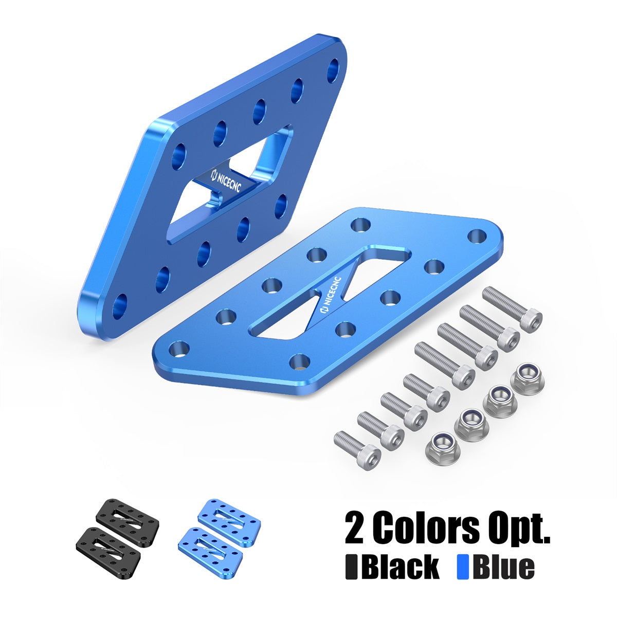 Passenger Foot Peg Support Extension Relocation Brackets For Suzuki DR650S / SE