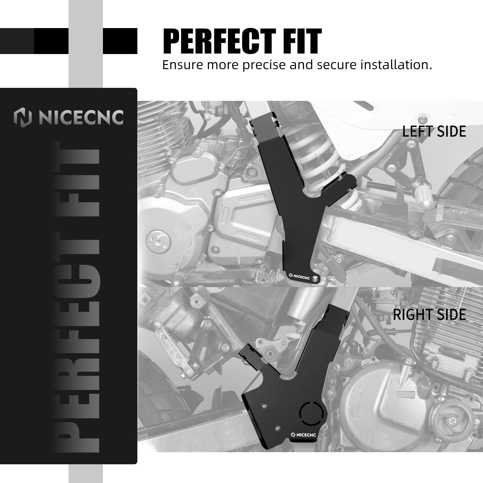 Body Frame Guards Fairing Protectors Covers For Suzuki DR650S / SE 1996-2024