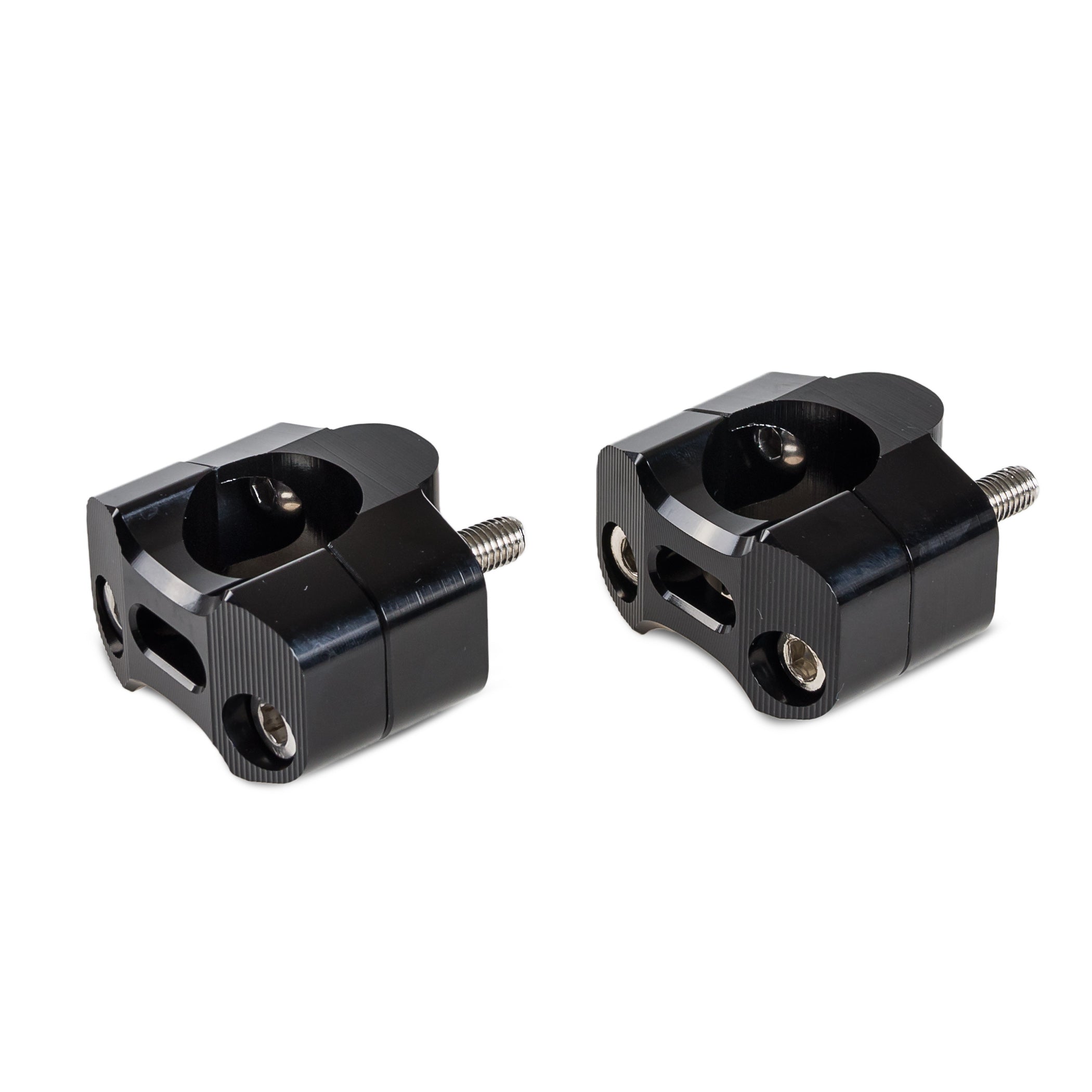 Universal Off-Road Motorcycle ATV Handlebar Mounts 7/8" to 1 1/8" Fat Bar Adapter Kit Riser