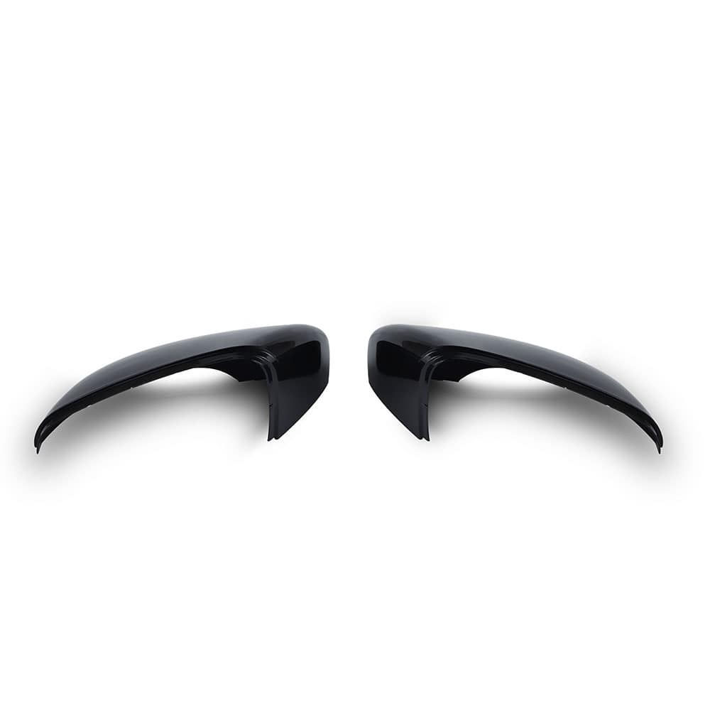 Pair Rear View Mirror Covers Side Wing Mirror Case L&R Fit For VW Golf MK7 Pre-Facelift 15-17