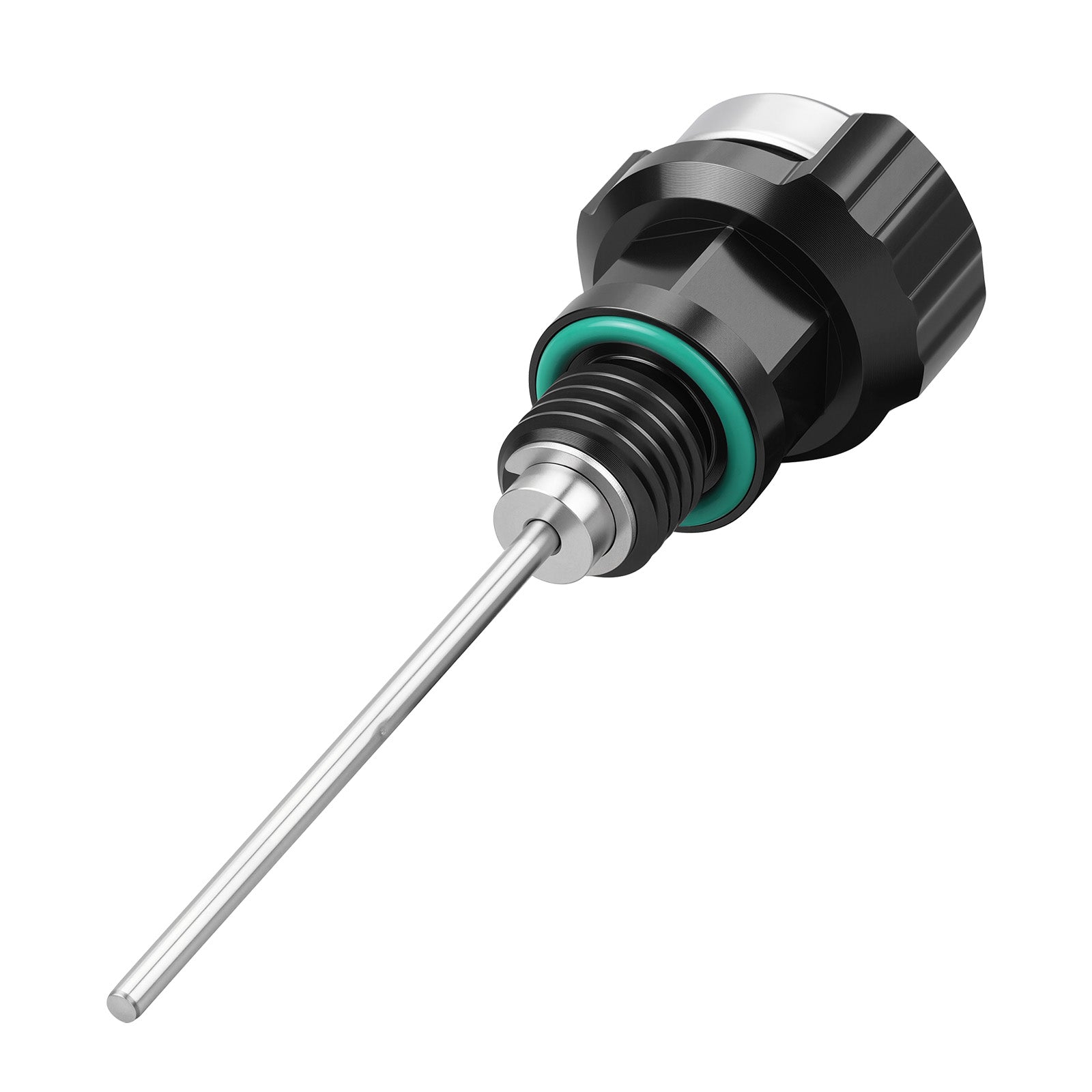 ATV Oil Dipstick Lever Plug w/Rotatable Temp Gauge For Yamaha Banshee 350