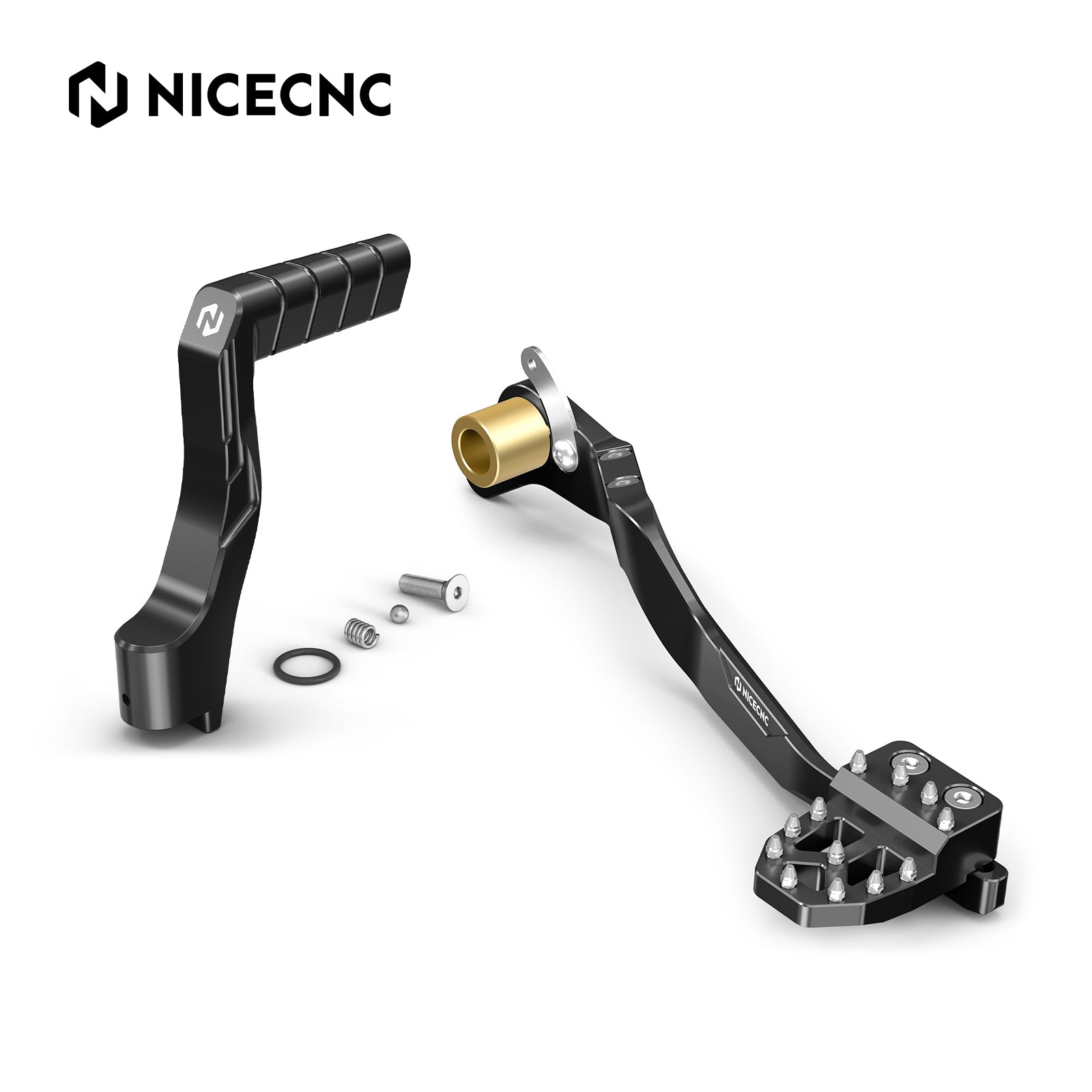 Extended Rear Brake Pedal + Kick Starter Lever For Yamaha Banshee 350