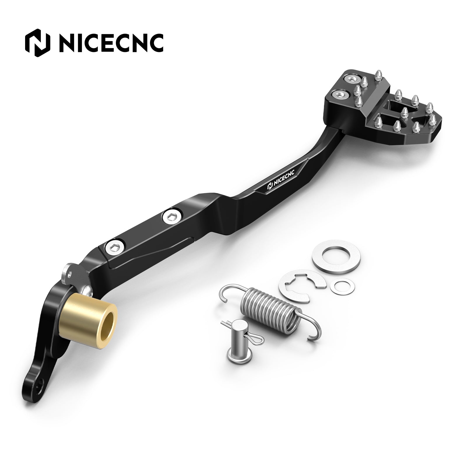 Extended Rear Brake Pedal + Kick Starter Lever For Yamaha Banshee 350