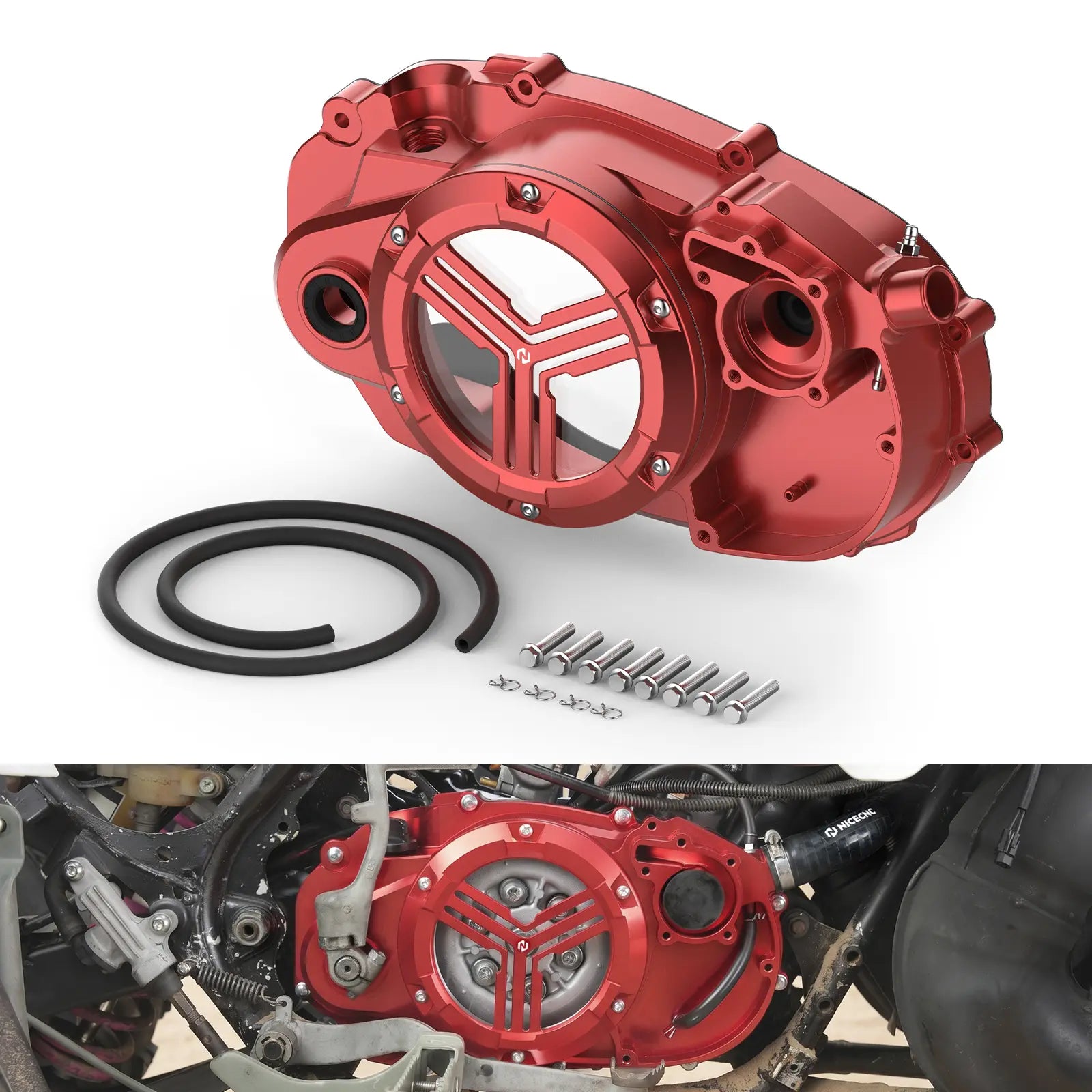 Right Clutch Crankcase Cover Quick-Access For Yamaha Banshee 350