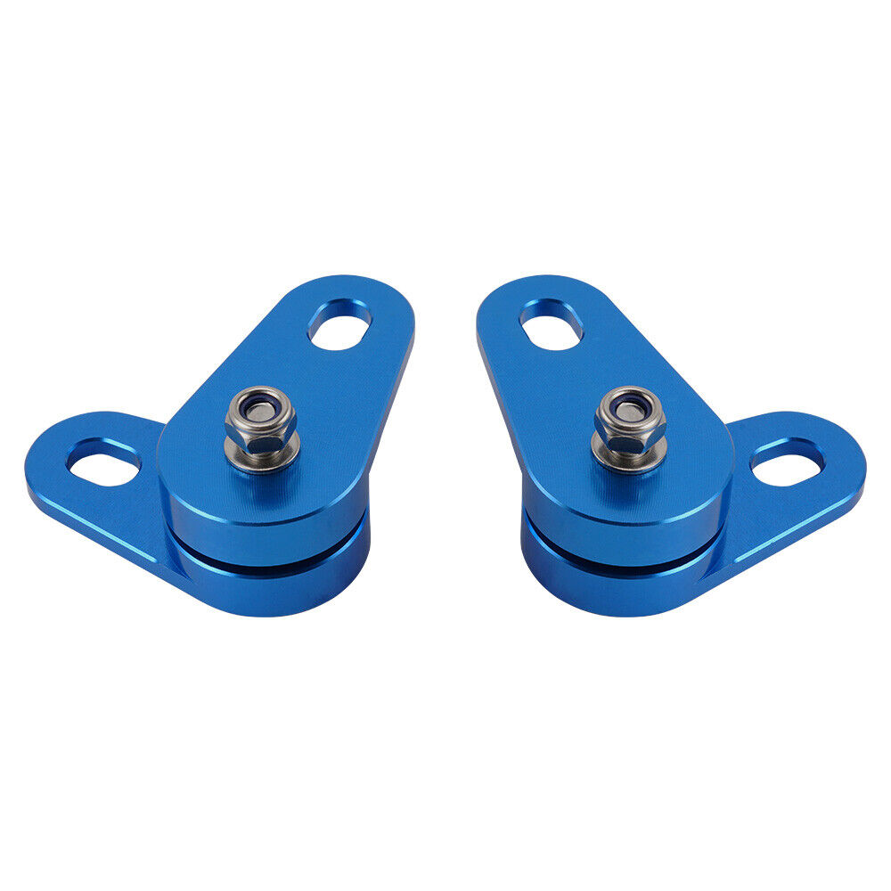 Pair ATV Muffler Exhaust Pipe Silencer Hanger Mounts Brackets For Yamaha Banshee 350