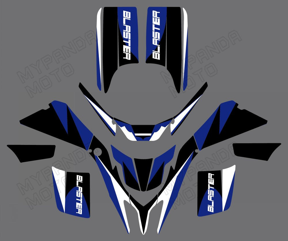 ATV Graphics Decals Stickers For Yamaha Blaster 200 YFS200 1988-2006 All Years