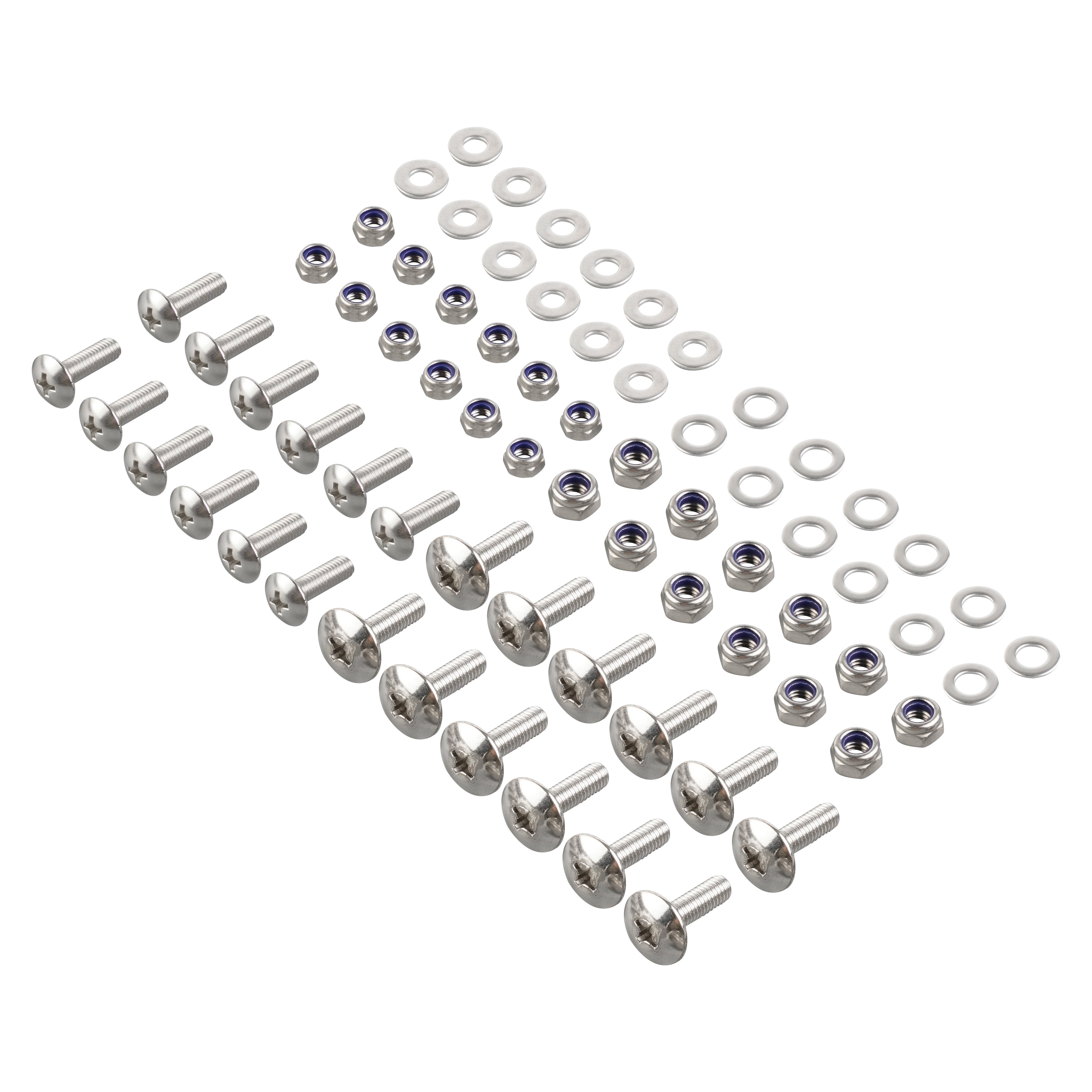 72pcs ATV Body Frame Bolts Screws Nuts Washers Kit For Yamaha Blaster 200