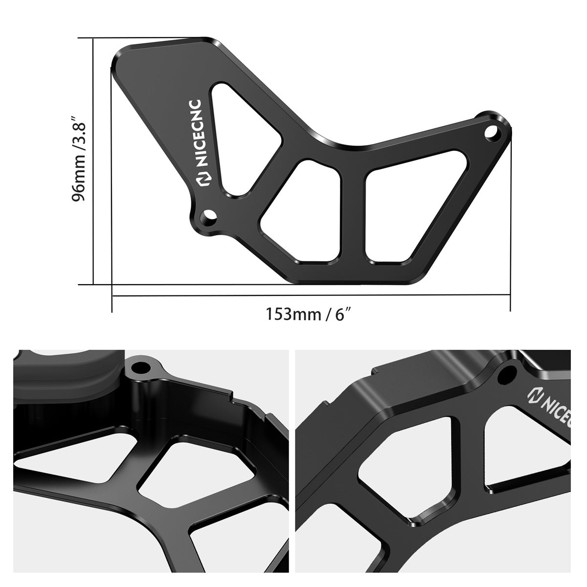 ATV Upgraded Case Saver Chain Guide For Yamaha Raptor 700 700R 2006-2025