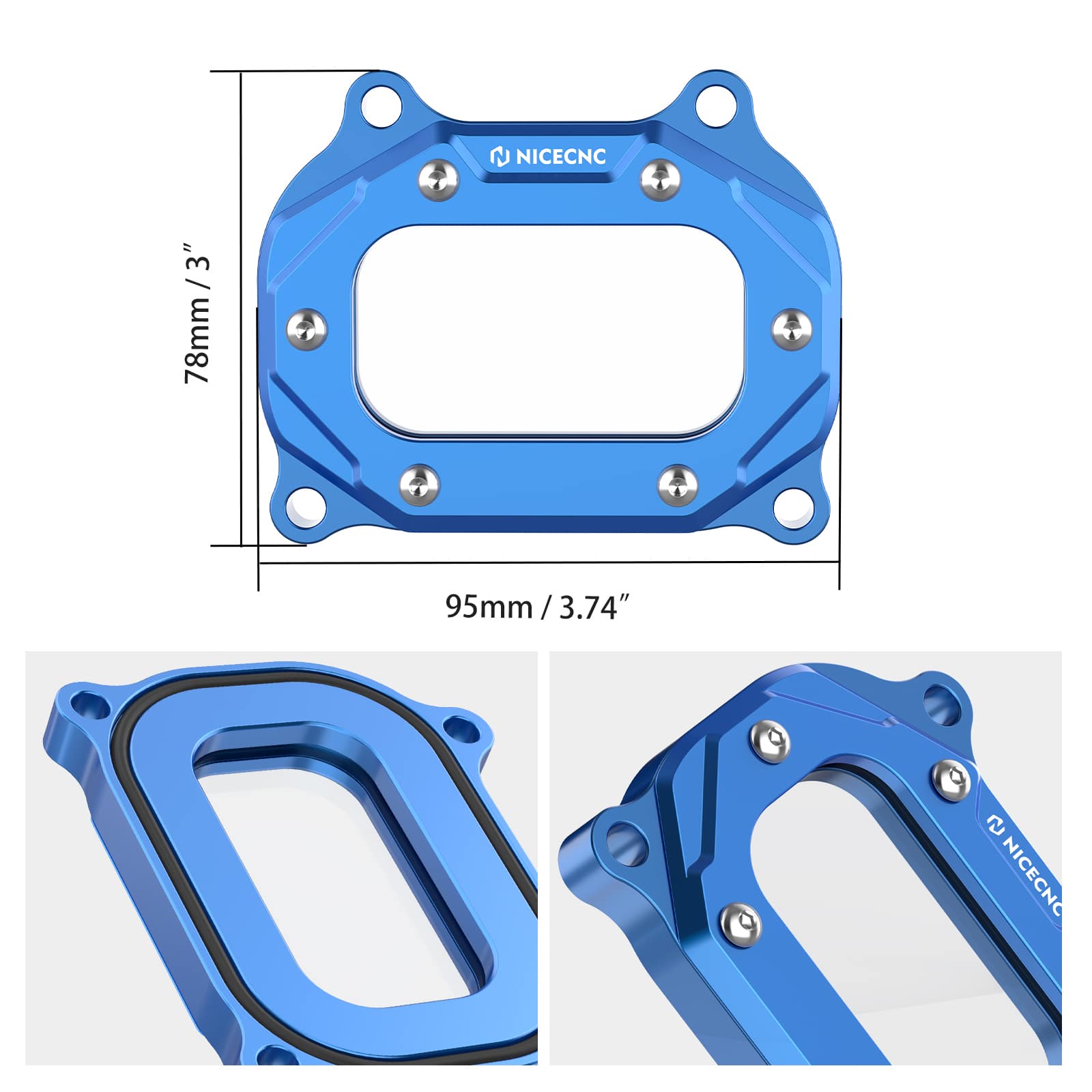 Upgraded Transparent Cylinder Head Side Cover For Yamaha Raptor 700 700R 2006-2024