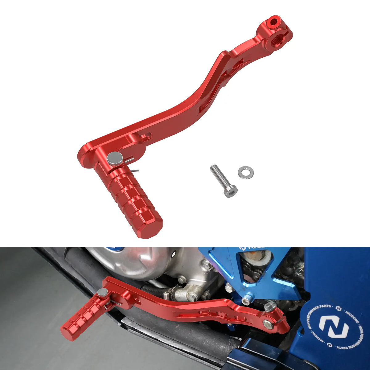 Adjustable Gear Shifter Lever w/Folding Tip For Yamaha Raptor 700 R 2013-2026