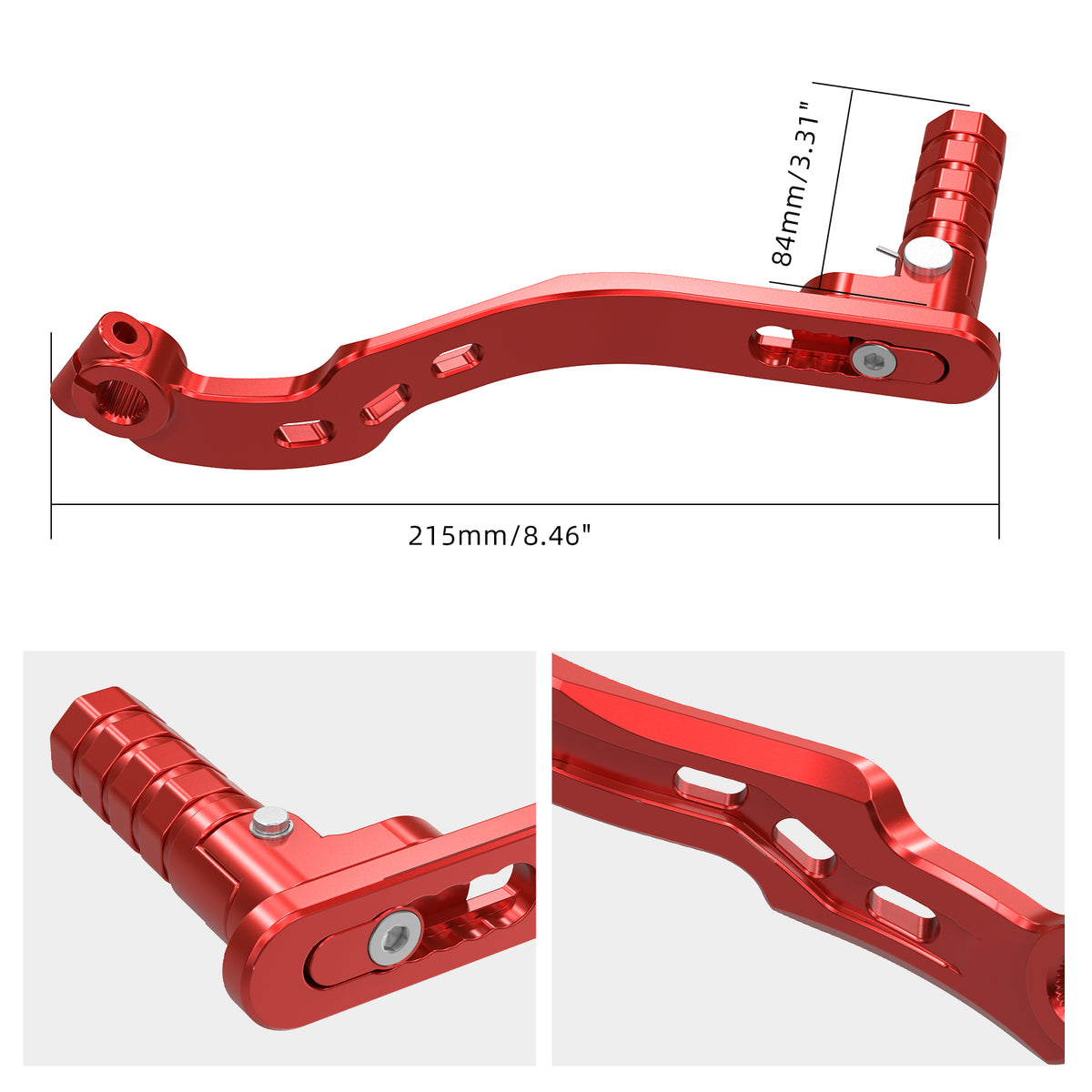 Adjustable Gear Shifter Lever w/Folding Tip For Yamaha Raptor 700 R 2013-2026
