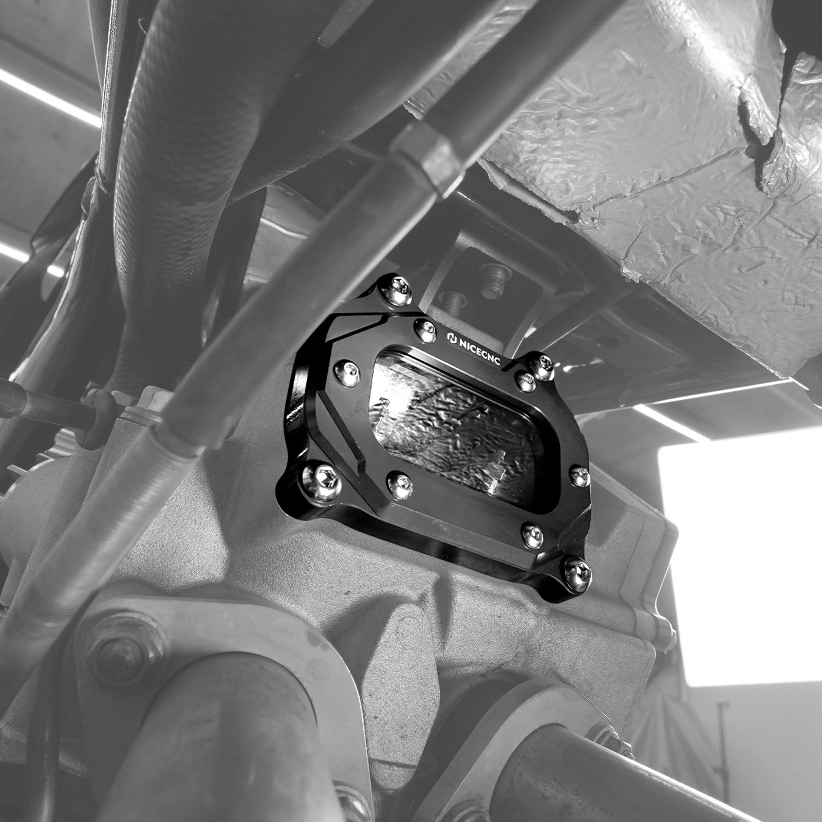 Upgraded Transparent Cylinder Head Side Cover For Yamaha Raptor 700 700R 06-26