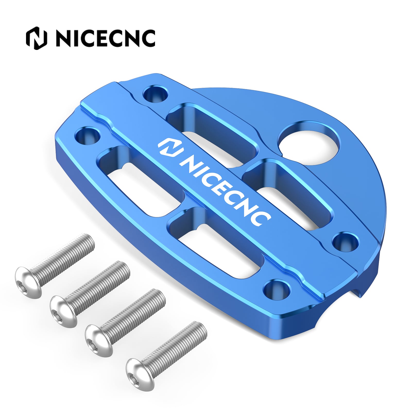 ATV Handlebar Mounting Clamp w/Key Guard For Yamaha Raptor 700 700R 2006-2026