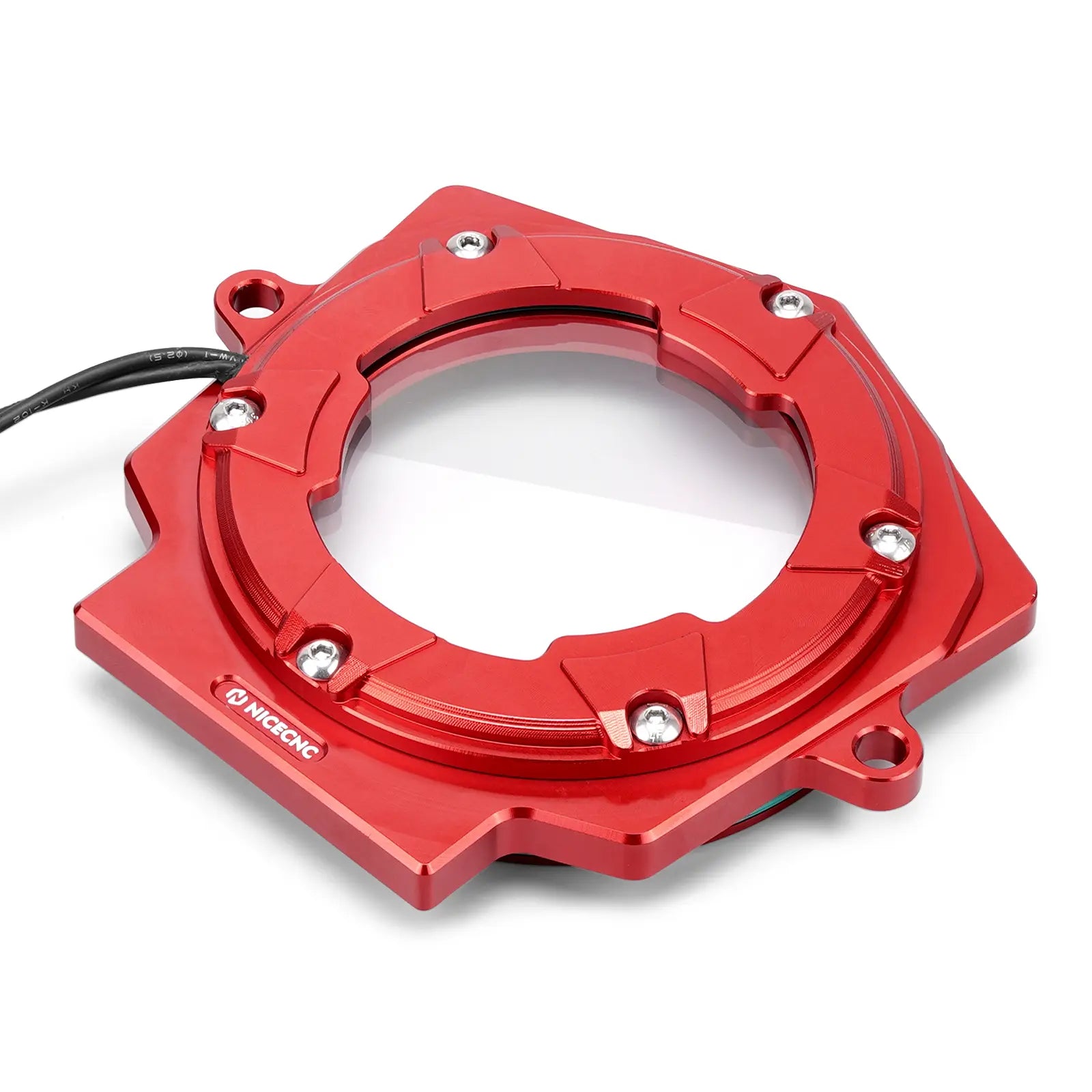 LED Cylinder Head Cam Shaft Cover w/Strip + Plug For Yamaha Raptor 700 R 06-26