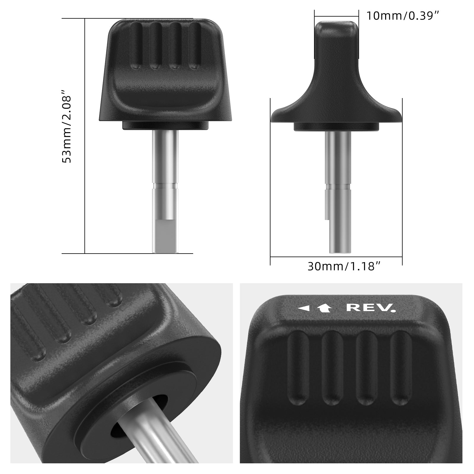 Botão reverso NICECNC compatível com Yamaha Raptor 700 700R YFM700R YFM700 2009-2020