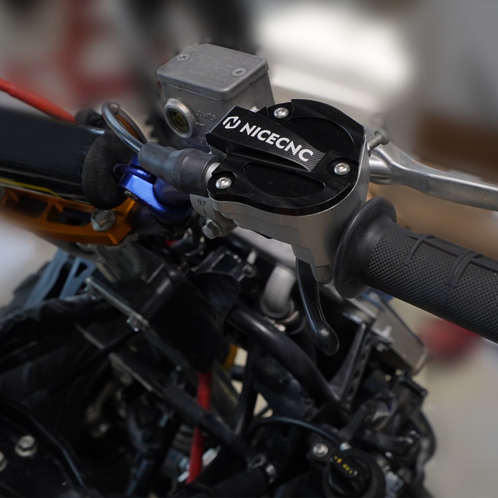 ATV Handlebar Clamp With Key Guard For Yamaha Raptor 700 2006-2023