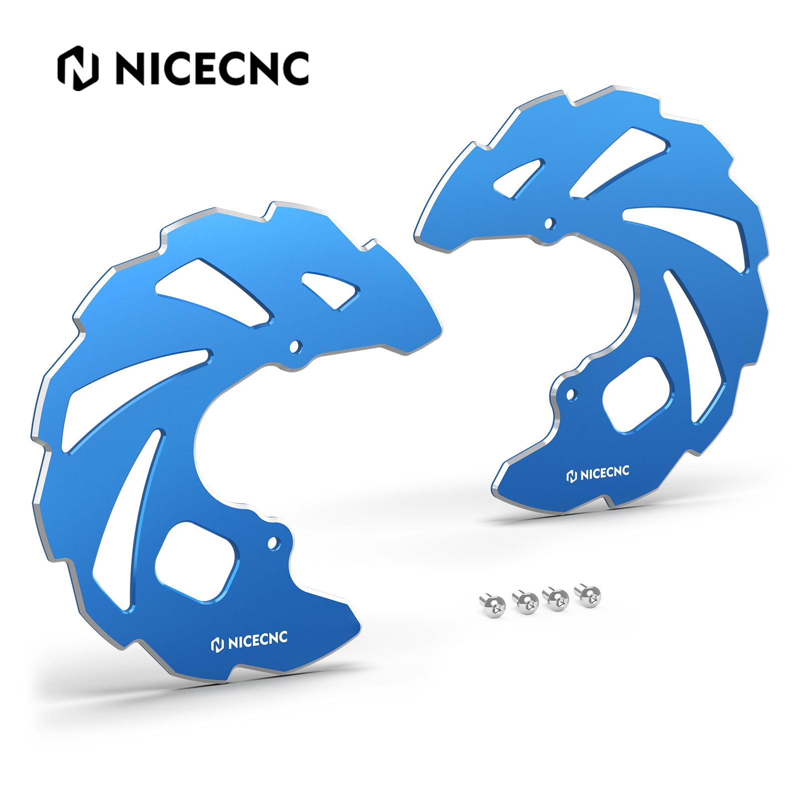 Nicecnc Protector de cubierta de disco de rotor de freno delantero compatible con Yamaha Raptor 700 YFM700 13,15-20, YFM700R 06-08,14, Raptor 700R YFM700R 09,11-13,15-20, YFZ450 04-09,12- 13