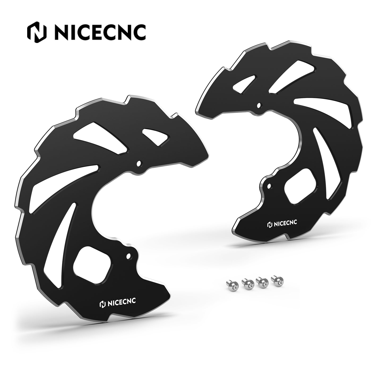 Nicecnc Protector de cubierta de disco de rotor de freno delantero compatible con Yamaha Raptor 700 YFM700 13,15-20, YFM700R 06-08,14, Raptor 700R YFM700R 09,11-13,15-20, YFZ450 04-09,12- 13