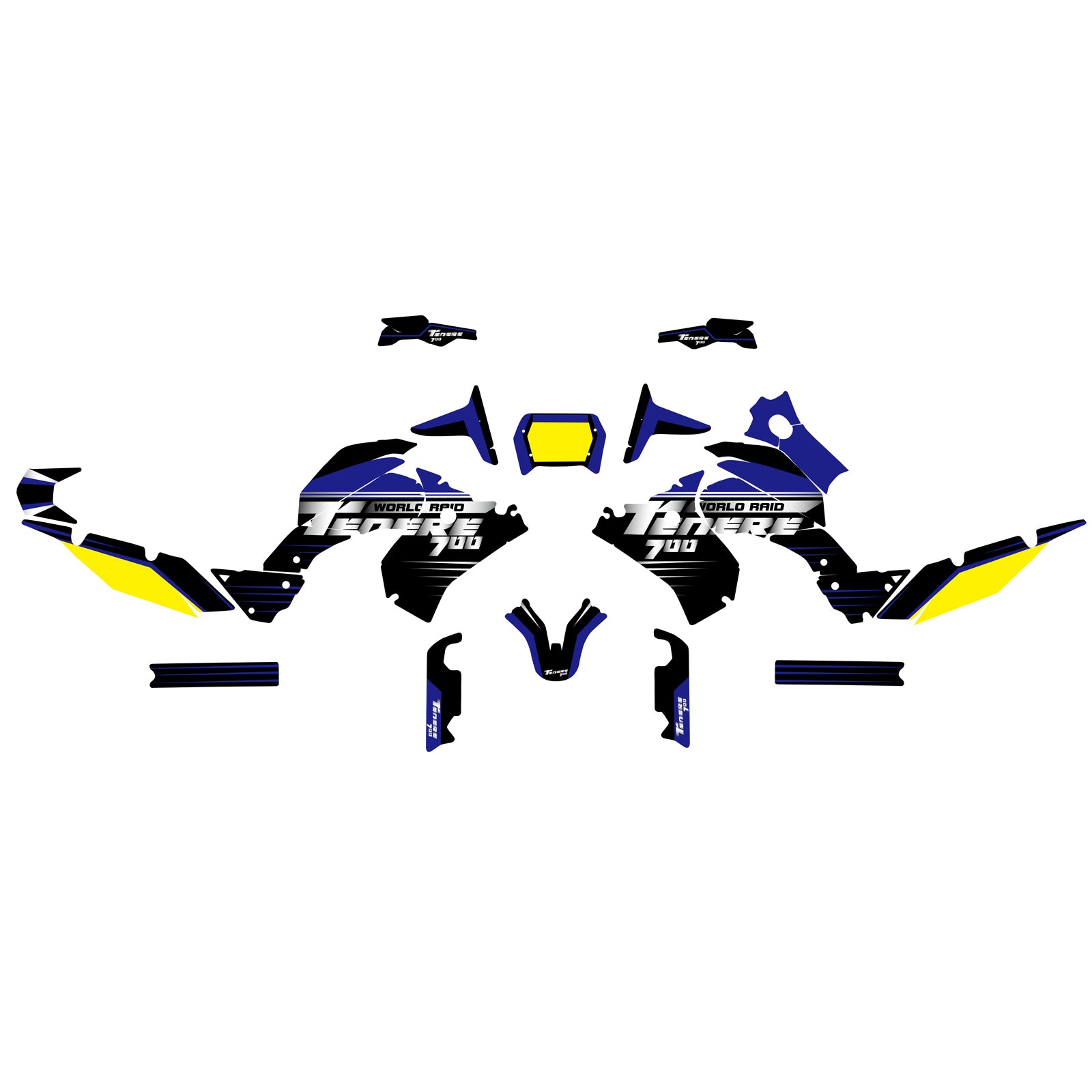 New Decals Stickers Graphics Kits For Yamaha Tenere 700 2019-2023