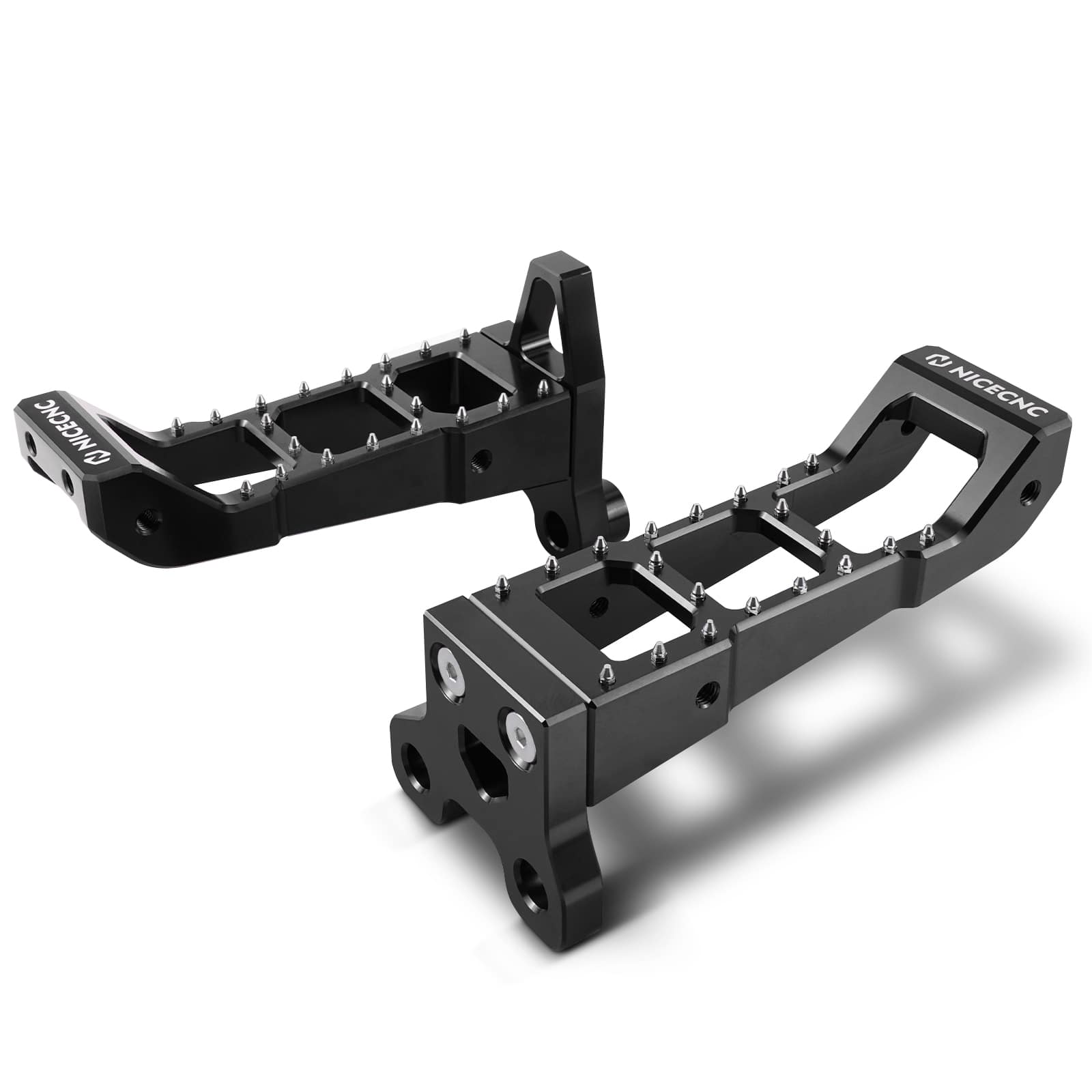 ATV Left + Right Footpegs Foot Rest Pedals Assy For Yamaha YFZ450R