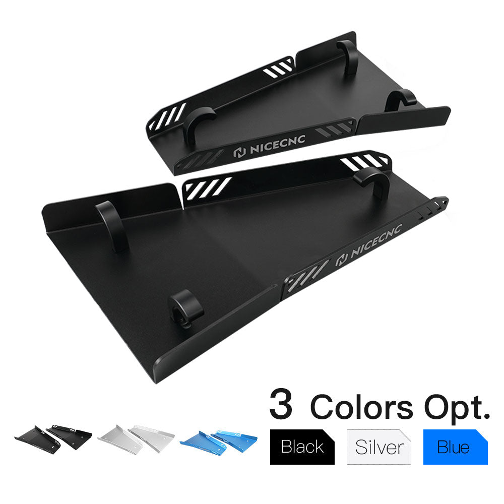 ATV Front A-Arm Skid Plate Guards Protector Kit For Yamaha YFZ450R 2009-2024