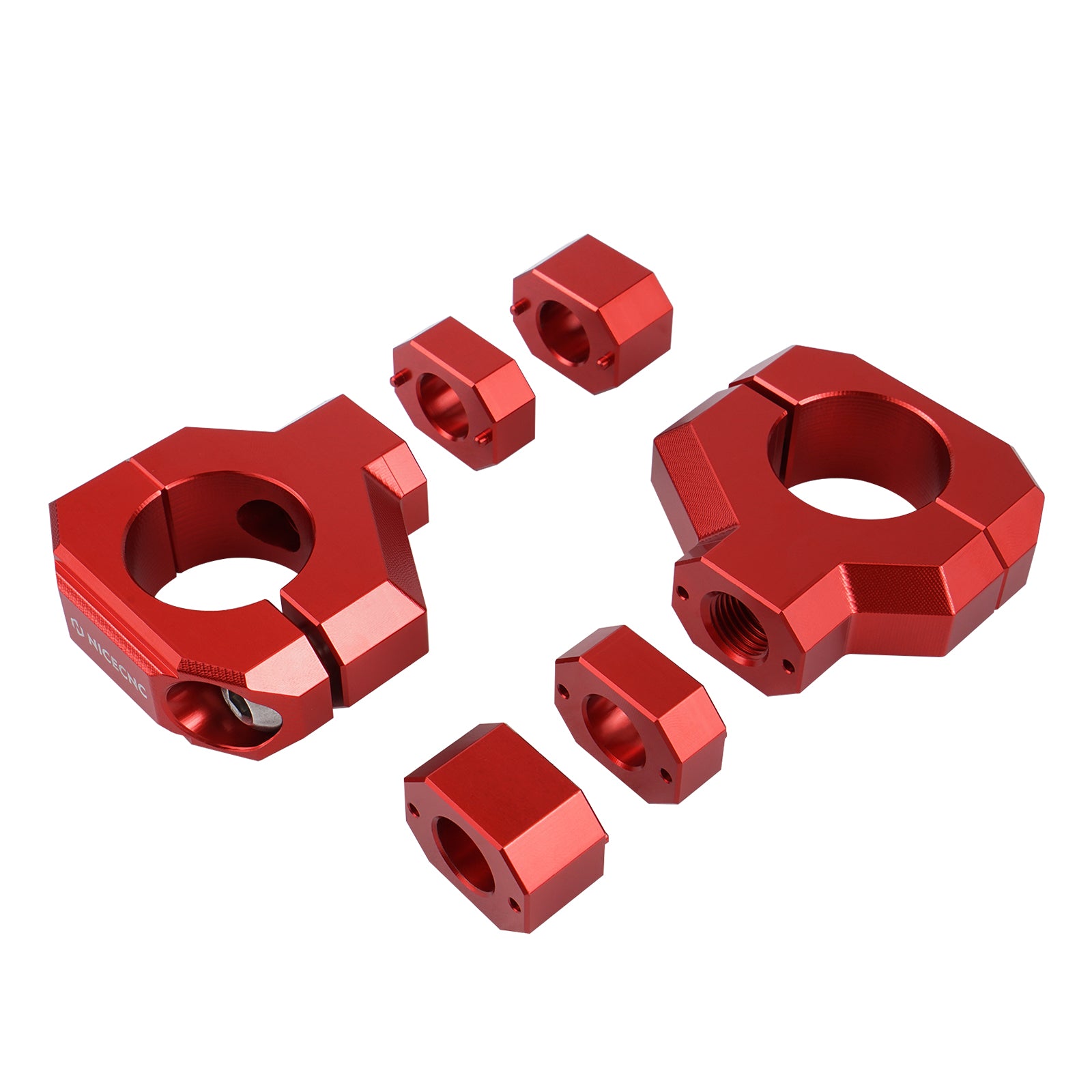 ATV Adjustable 25mm Handlebar Risers Clamps For Yamaha YFZ450R 2009-2024