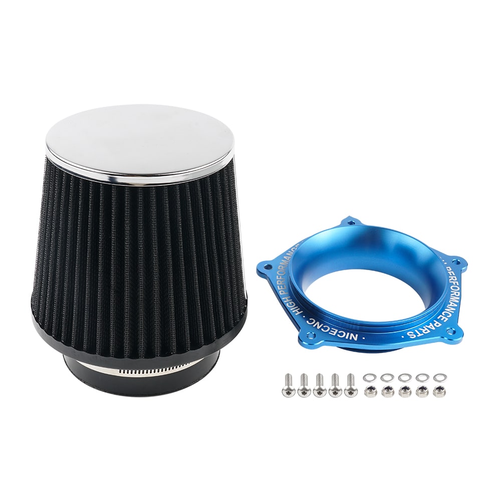 ATV High-Flow Air Filter Intake Cleaner Airbox Lid Cover Kit For Yamaha YFZ450R