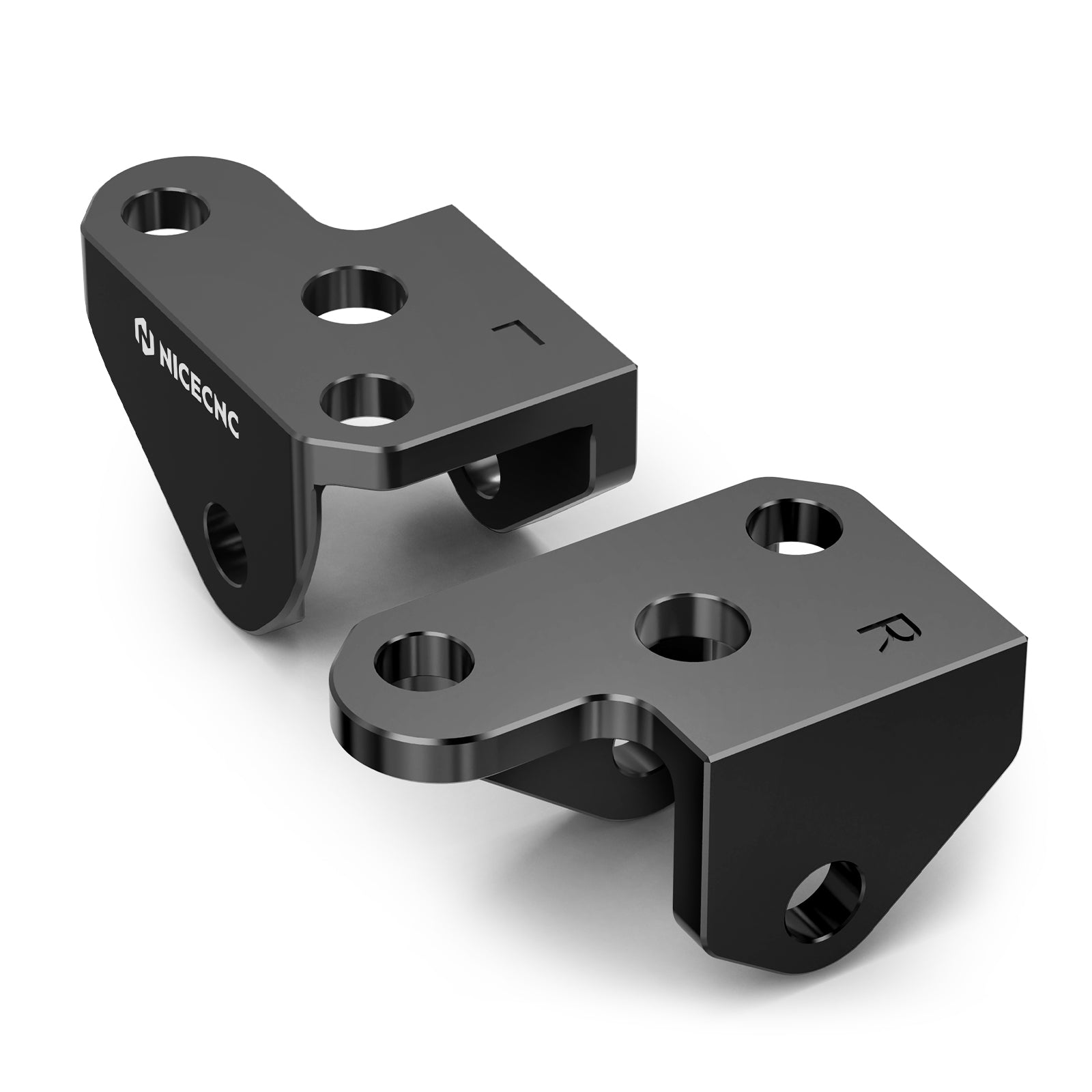 Foot Peg Offset Lowering Mount Brackets For Yamaha YZ250F 24-26 YZ450F 23-26