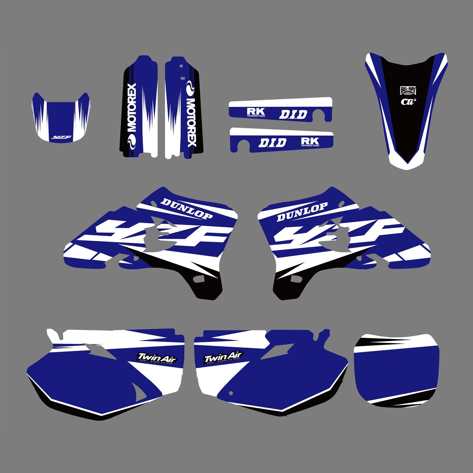Stylish Decals Sticker For YAMAHA YZ250F YZ450F 2003 2004 2005