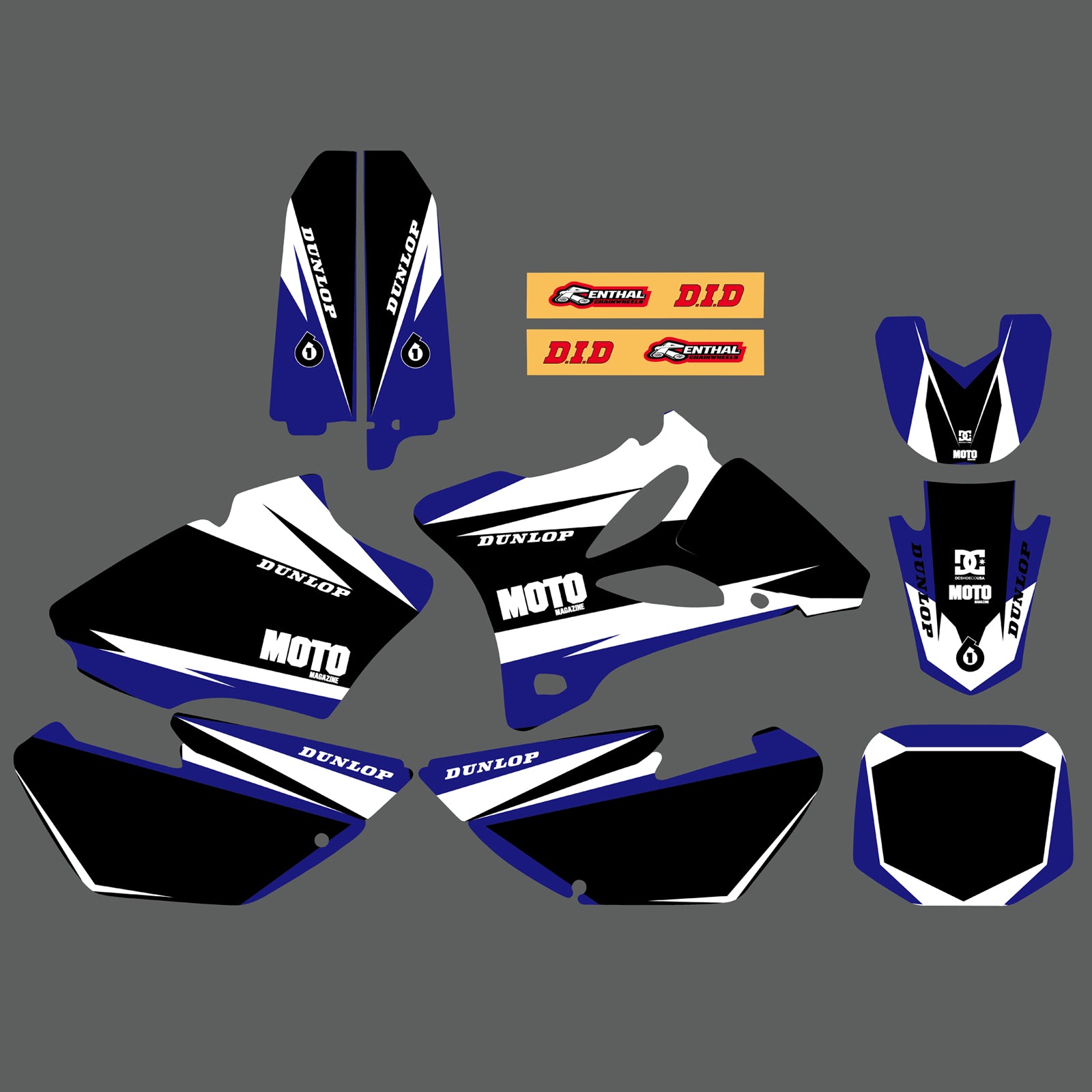 Team Graphics Backgrounds Decals Stickers For Yamaha YZ85 2002-2014