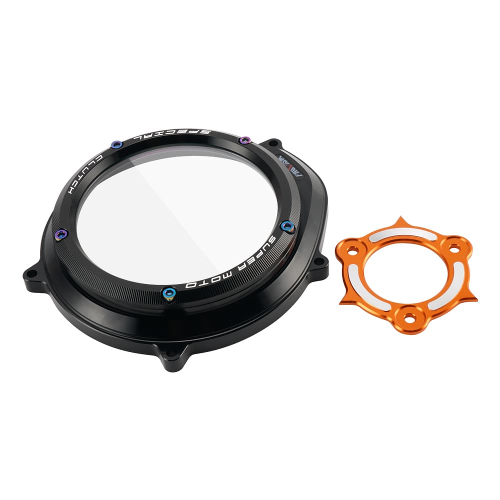 Clear Clutch Cover Protector Guard for KTM 1290 SUPER DUKE 1050-1290 ADV