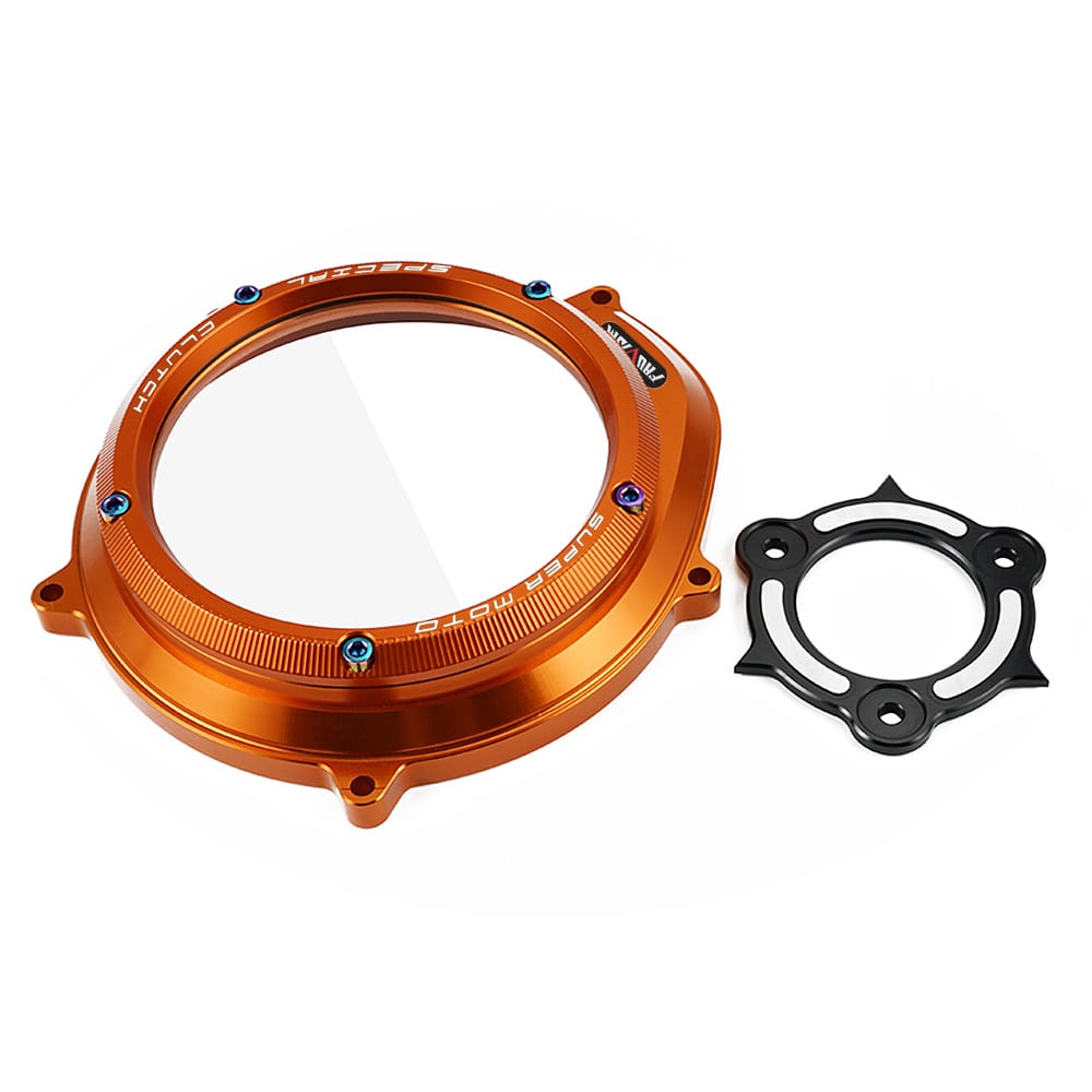 Clear Clutch Cover Protector Guard for KTM 1290 SUPER DUKE 1050-1290 ADV