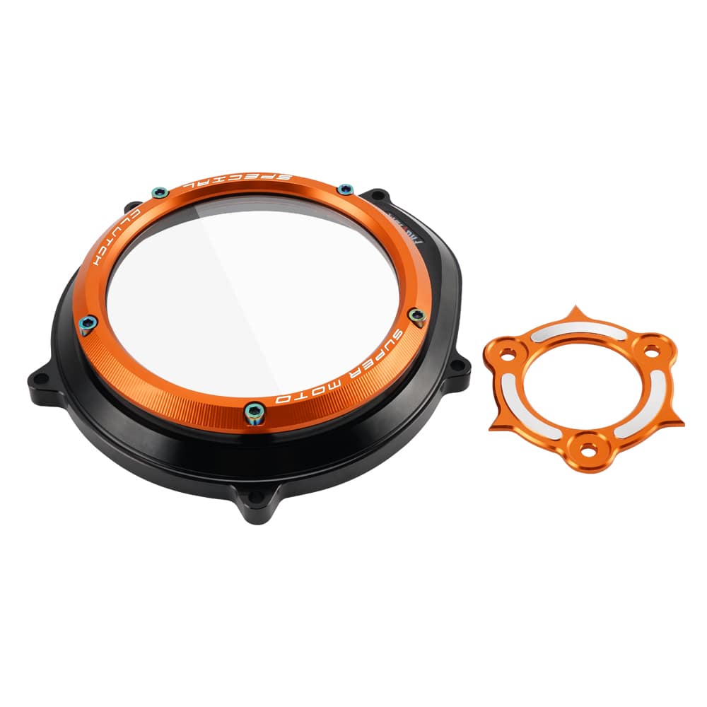 Clear Clutch Cover Protector Guard for KTM 1290 SUPER DUKE 1050-1290 ADV