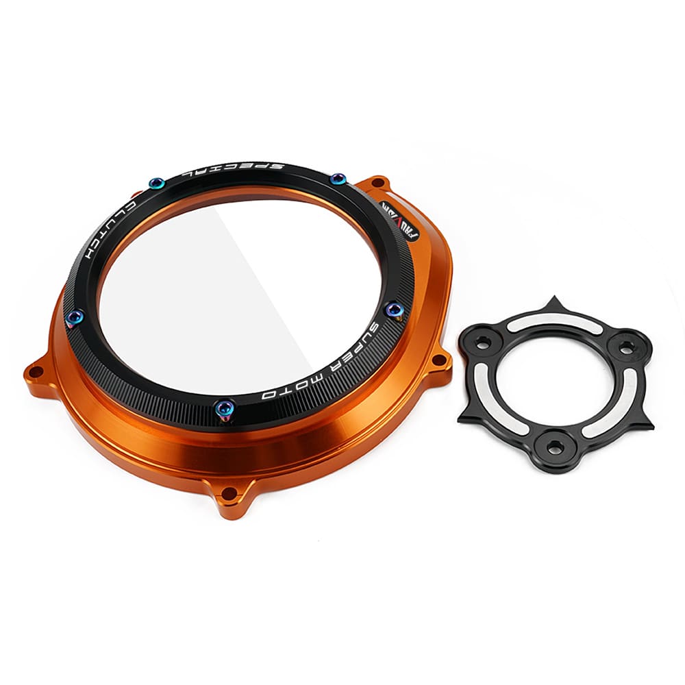 Clear Clutch Cover Protector Guard for KTM 1290 SUPER DUKE 1050-1290 ADV