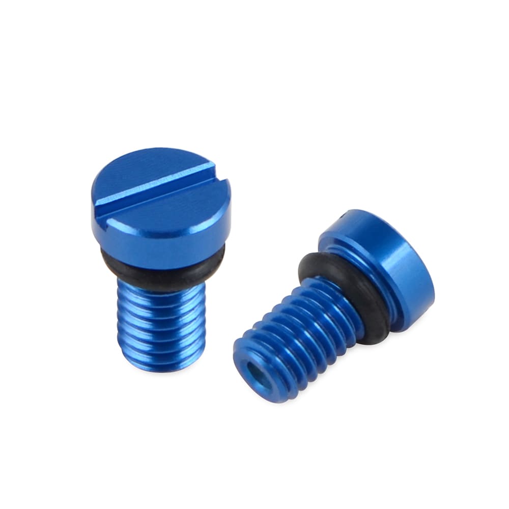 M5x0.8 Fork Air Valves Caps Screws for Yamaha Honda Kawasaki Suzuki