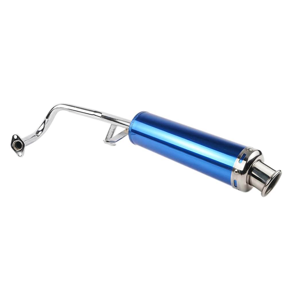 Exhaust System Muffler Pipe For Gy6 50cc QMB139 Chinese Scooter