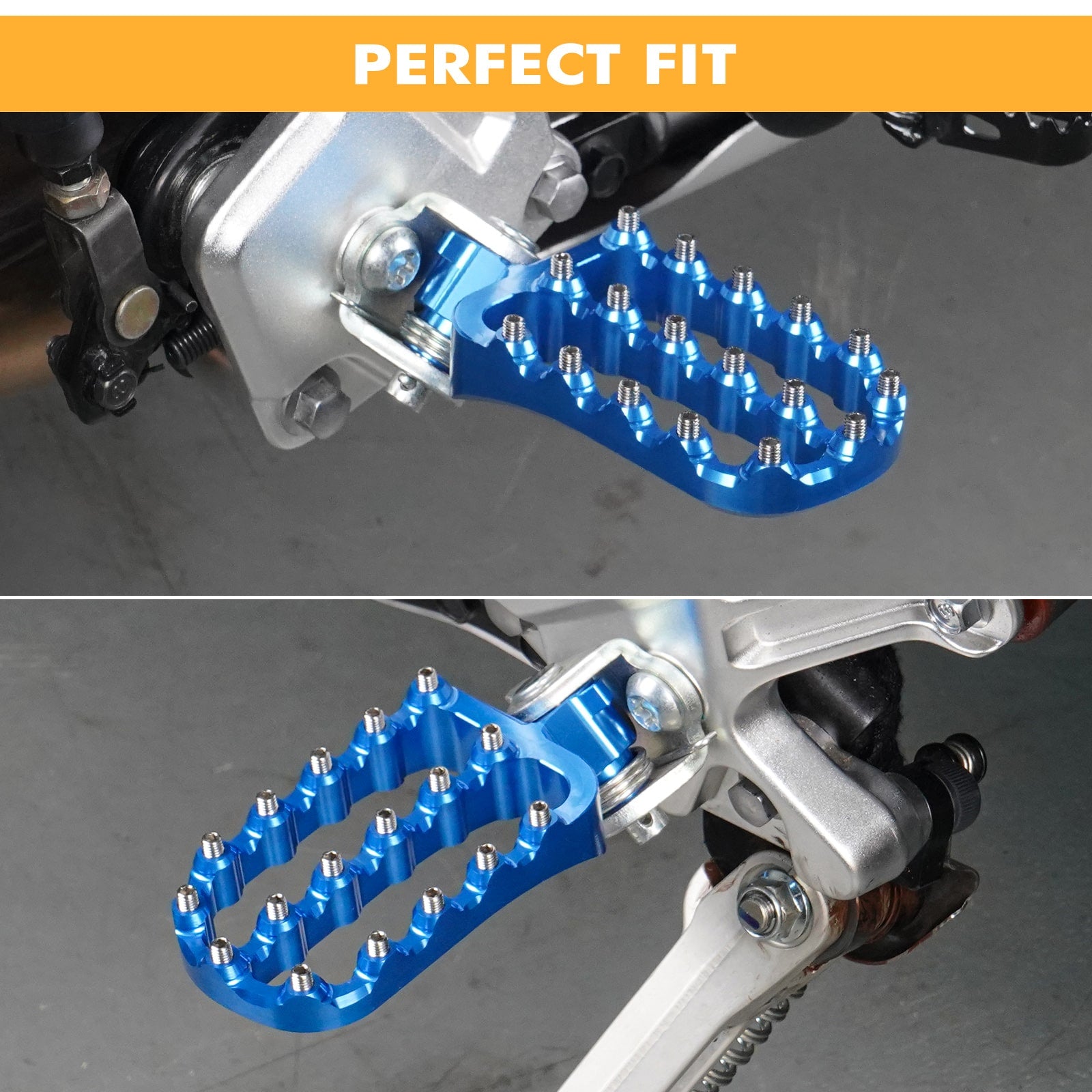 Lengthened Enlarged Foot Pegs 6061 Aluminum For YAMAHA TENERE 700 XTZ 700 19-25