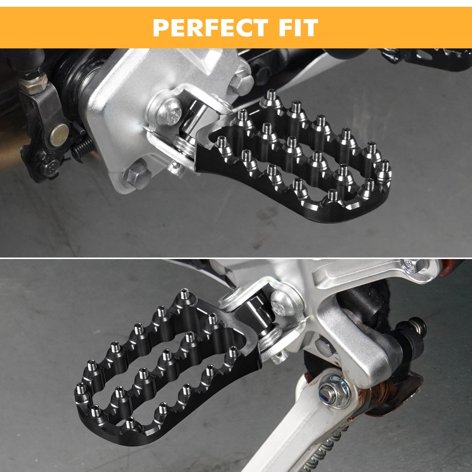 Lengthened Enlarged Foot Pegs 6061 Aluminum For YAMAHA TENERE 700 XTZ 700 19-25