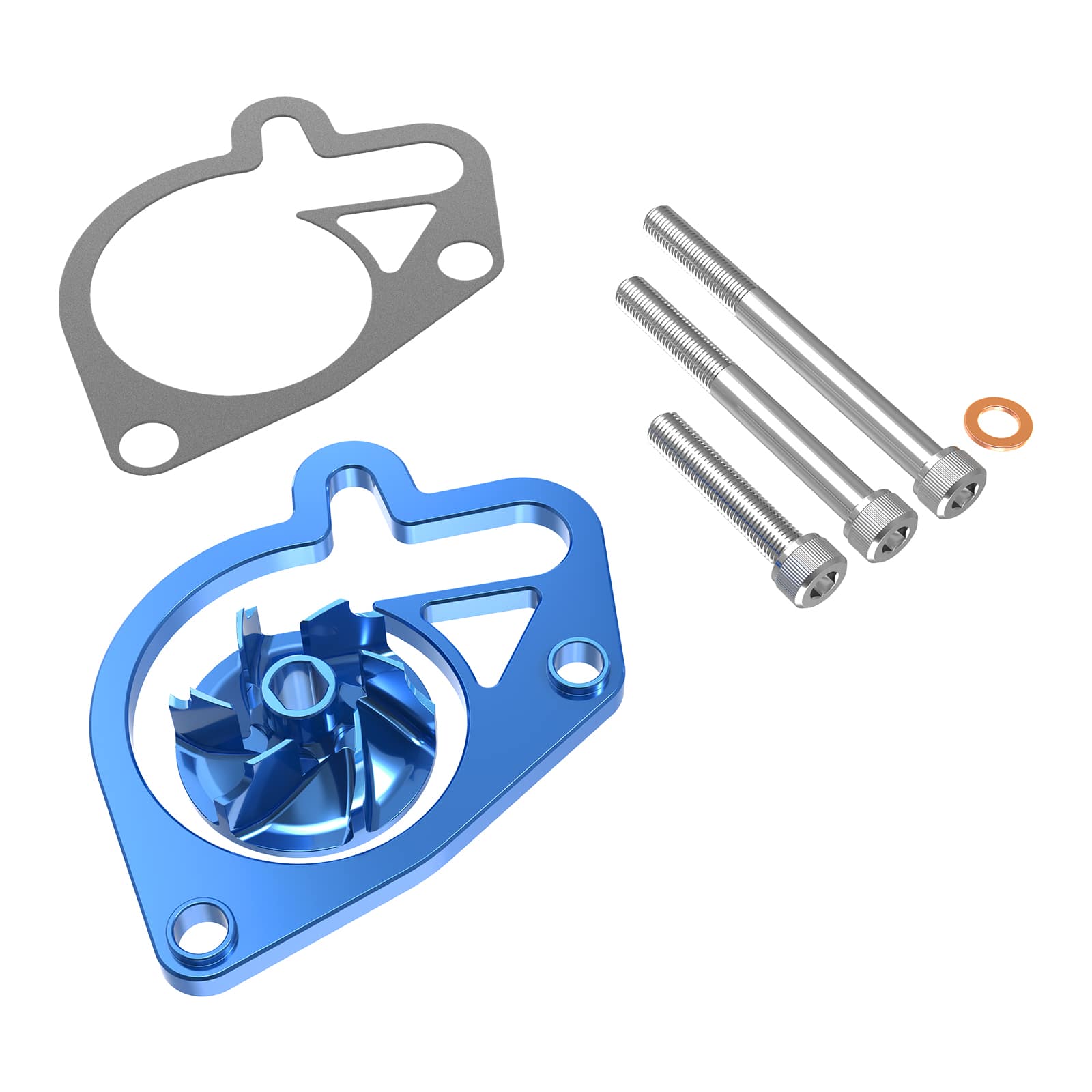 Water Pump Cooler Impeller Spacer Kit for KTM HUSQVARNA GasGas 2023-2024