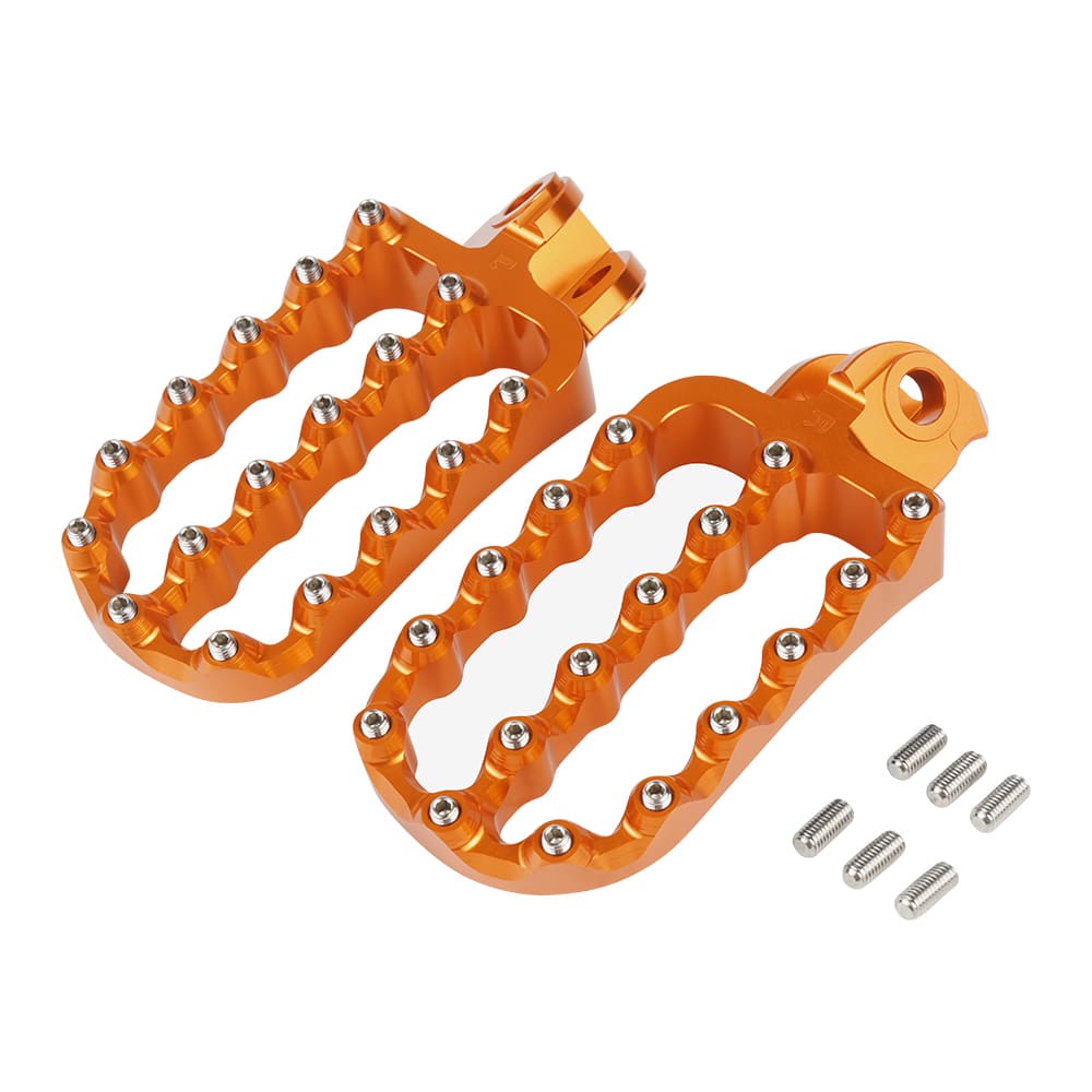 Motorcycles Forged Wide Foot Pegs For KTM Husqvarna GASGAS