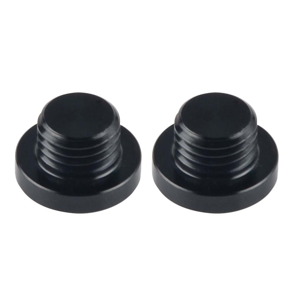 Universal 2pcs M10 x 1.25mm Mirror Hole Plugs