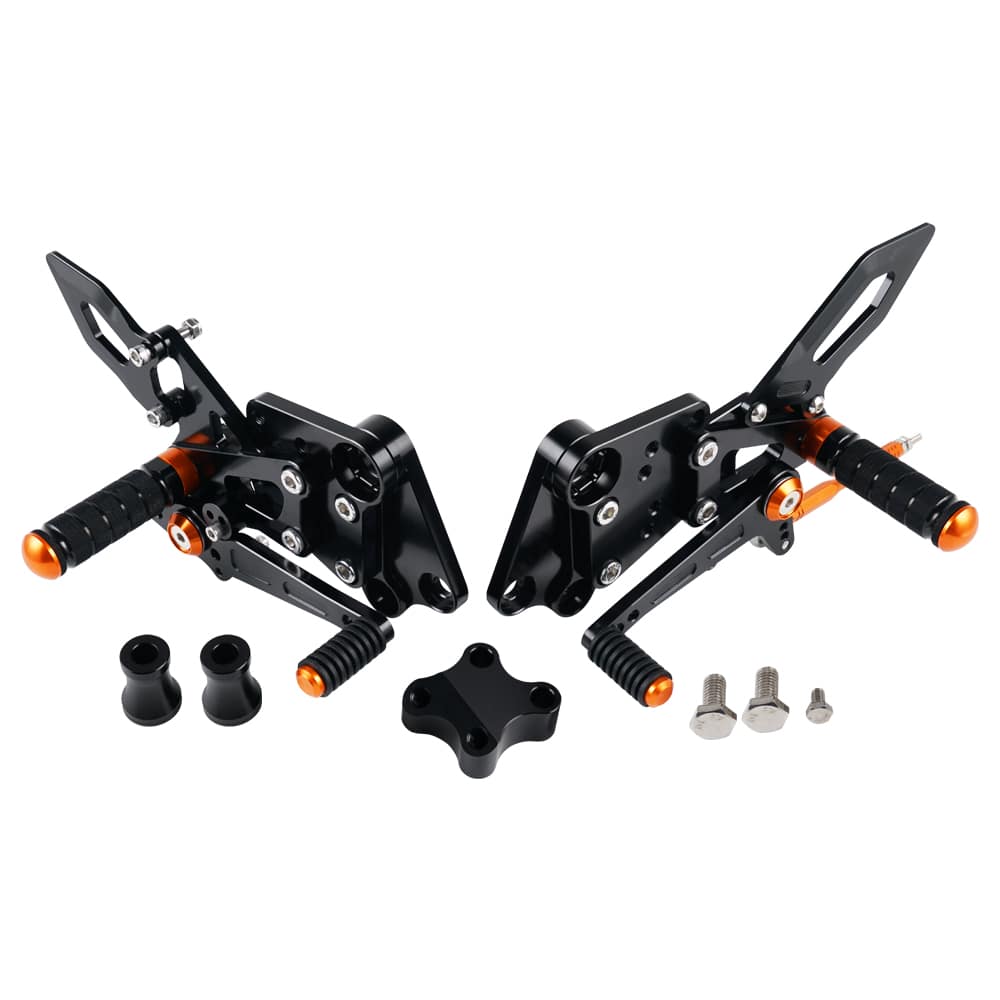 Adjustable Rearset Foot Pegs Boards For KTM Duke 390