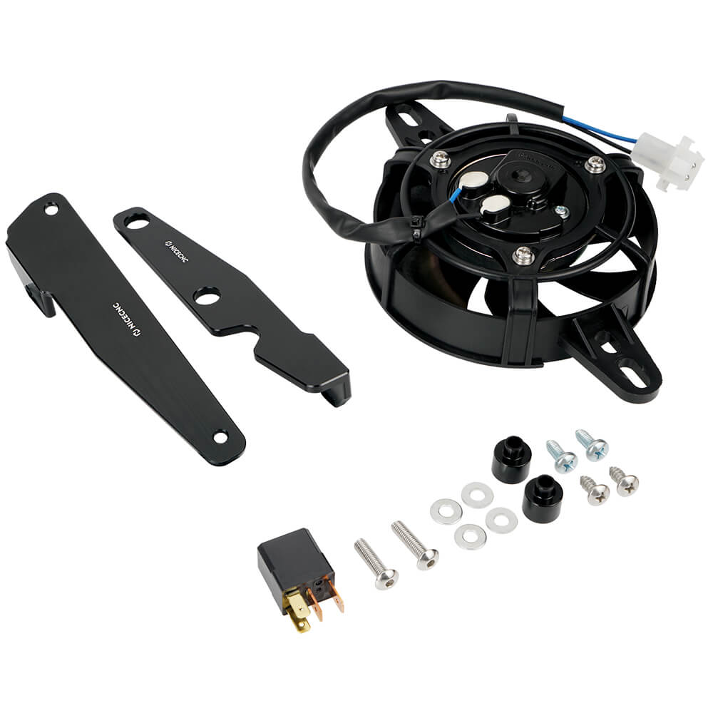Radiator Cooling Fan Kit DC12V For KTM Husaqvarna GasGas