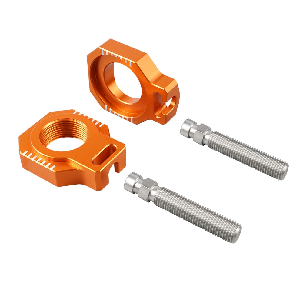 Rear Axle Blocks Chain Adjuster For KTM Husqvarna Gasgas