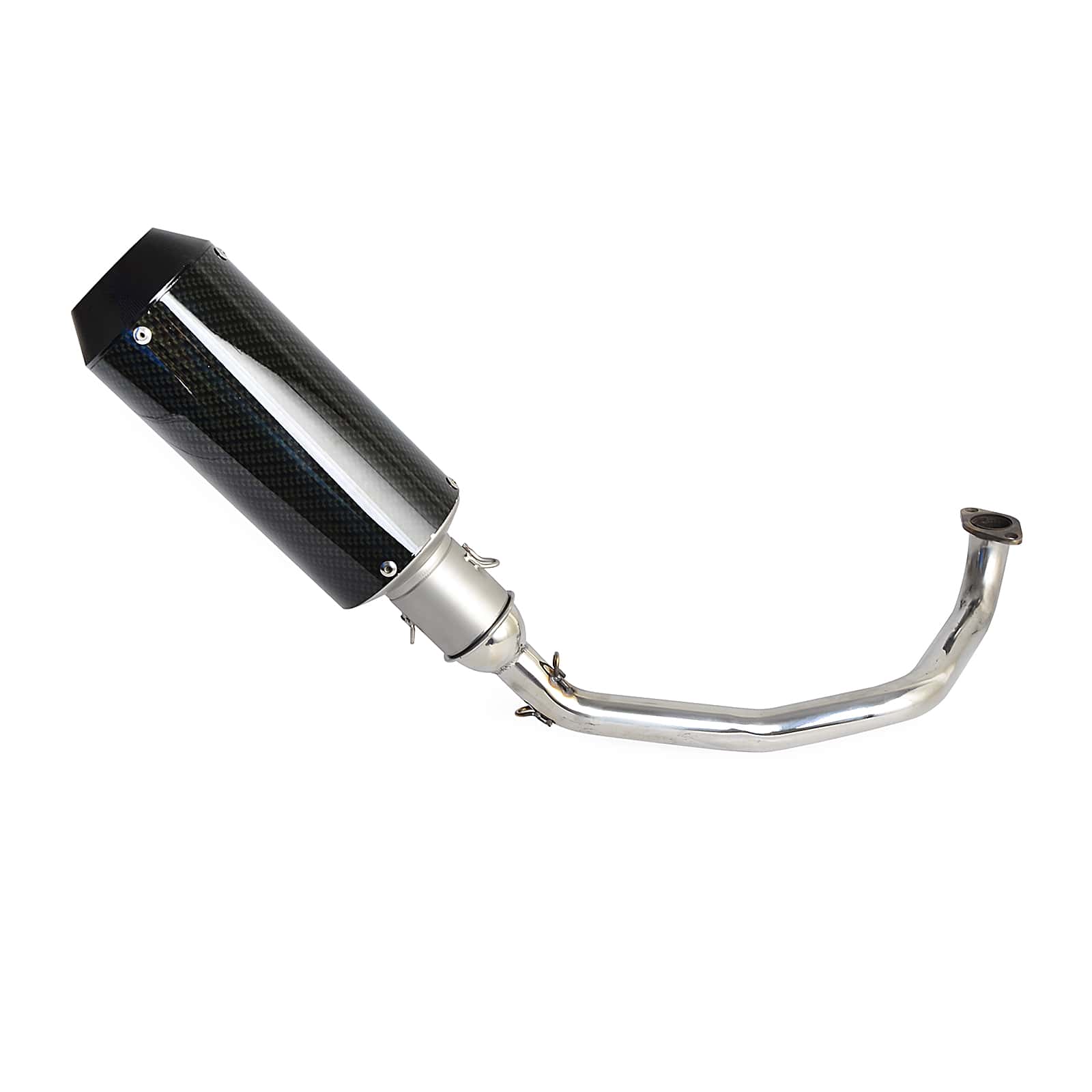 Scooter Full Exhaust Pipe Muffler System Kit