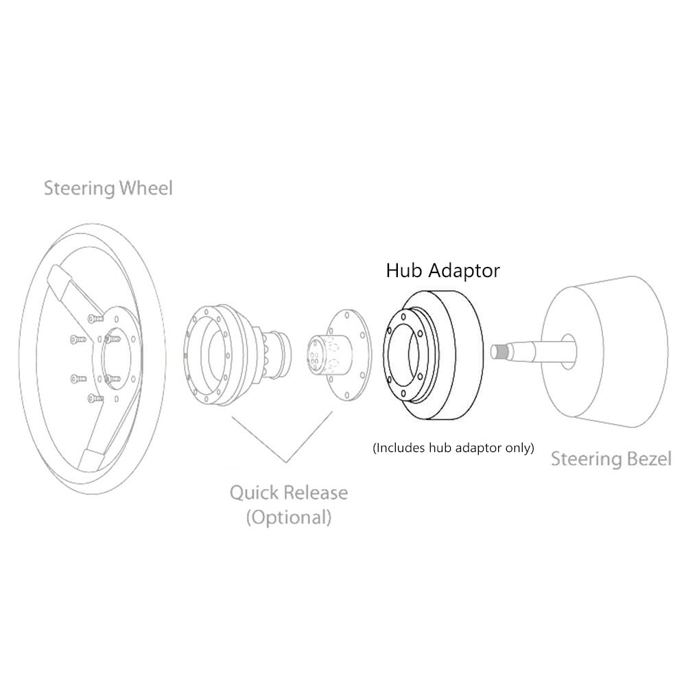 Steering Wheel Quick Release Short Hub Adapte For Chevy Dodge Buick