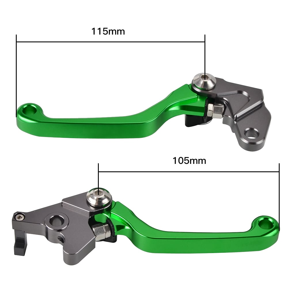 CNC Billet Brake and Clutch Levers For Suzuki RMX250S 1993-1995