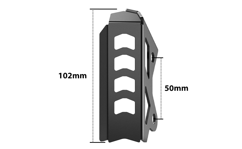 Rear Brake Master Cylinder Guard Pump Protector Cover For Yamaha Tenere 700 /XTZ 700 2019-2024 XSR700 MT-07 FZ07 ABS